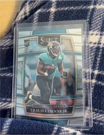 2021 Panini Select #54 Travis Etienne Jr. Concourse RC Jacksonville Jaguars — front