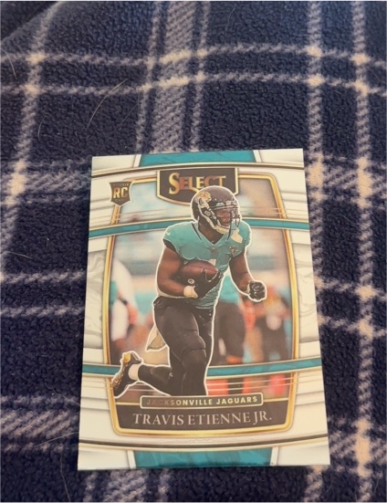 2021 Panini Select #54 Travis Etienne Jr. Concourse Rookie — front