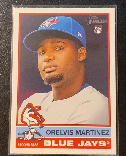2025 Topps Heritage #383 Orelvis Martinez — front