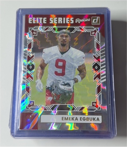 2025 Donruss Elite Series Rookies #ESR-EEA Emeka Egbuka — front