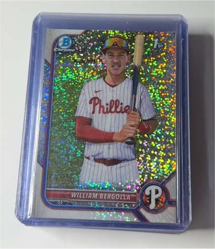 2022 Bowman Chrome #BCP-159 William Bergolla — front