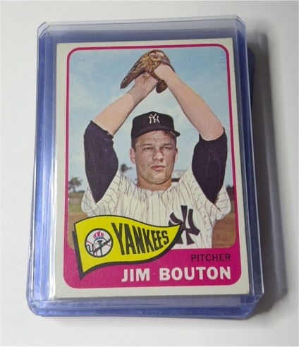 1965 Topps #30 Jim Bouton — front