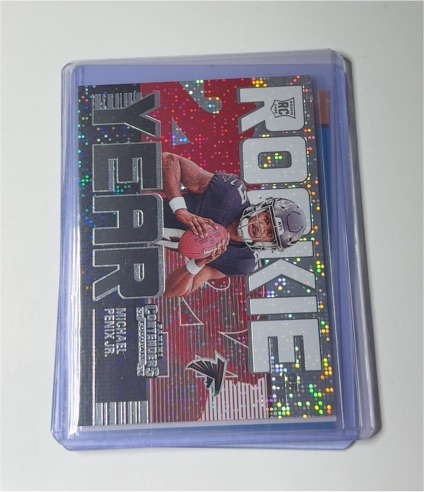 2024 Panini Contenders #9 Michael Penix Jr. Rookie of the Year Contenders — front