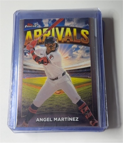 2025 Topps Finest Arrivals #A-30 Angel Martinez — front