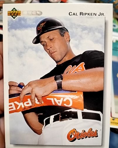 1992 Upper Deck #165 Cal Ripken Jr. — front