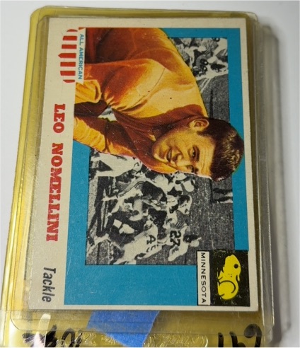 1955 Topps All American Football #29 Leo Nomellini — front
