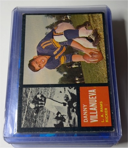 1962 Topps #85 Danny Villanueva — front
