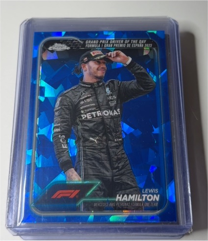2024 Topps Chrome Formula 1 #165 Lewis Hamilton — front