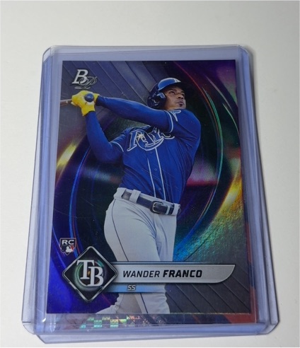 2022 Bowman Platinum #69 Wander Franco — front