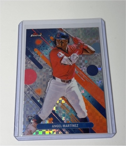 2025 Topps Finest #94 Angel Martinez — front