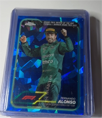 2024 Topps Chrome Formula 1 #159 Fernando Alonso — front