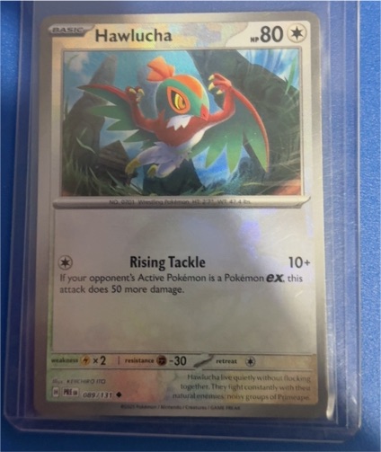 2021 Pokémon SWSH Black Star Promo #89 Hawlucha — front