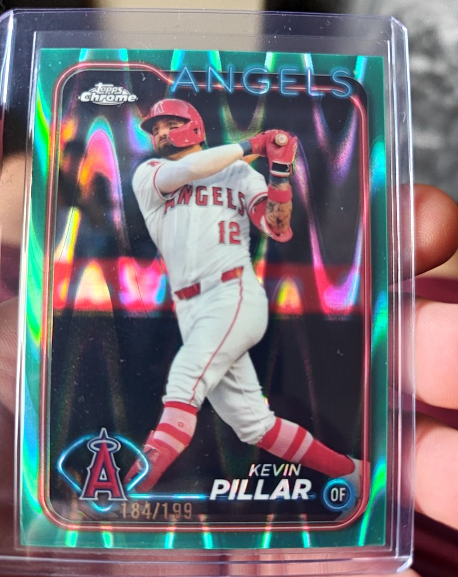 2024 Topps Chrome Update #USC65 Kevin Pillar — front