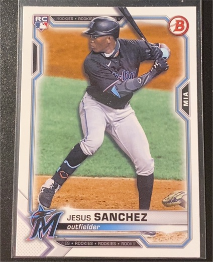 2021 Bowman #100 Jesus Sanchez — front