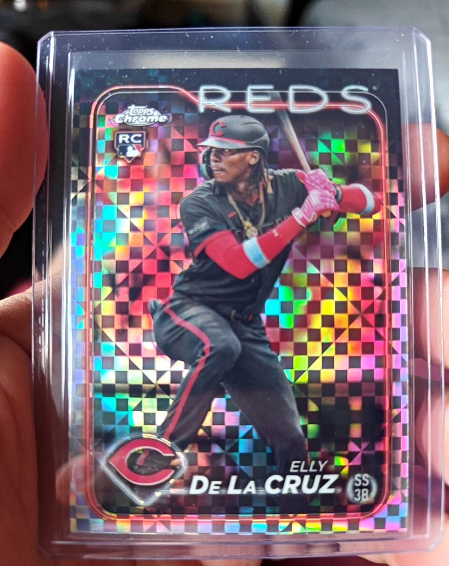 2024 Topps Chrome #44 Elly De La Cruz — front