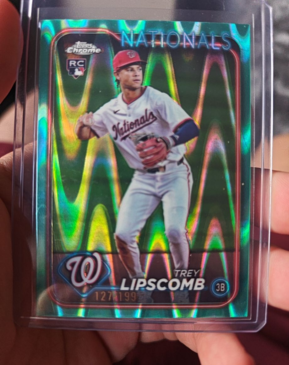 2024 Topps Chrome Update #USC134 Trey Lipscomb — front