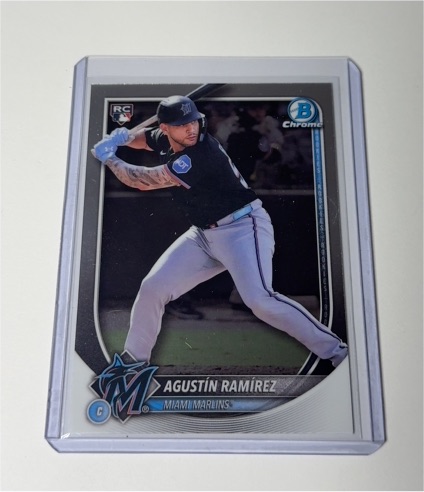 2025 Bowman Chrome #91 Agustin Ramirez — front