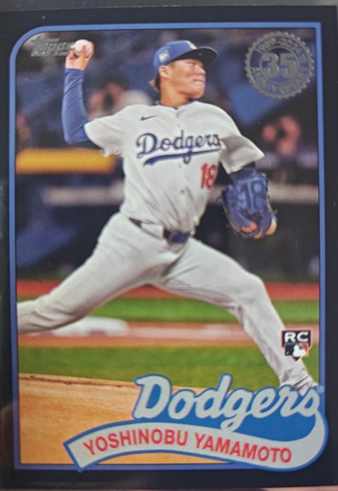 2024 Topps Update #89US-29 Yoshinobu Yamamoto — front