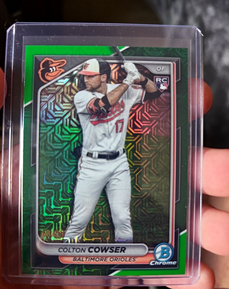 2024 Bowman Chrome #33 Colton Cowser — front