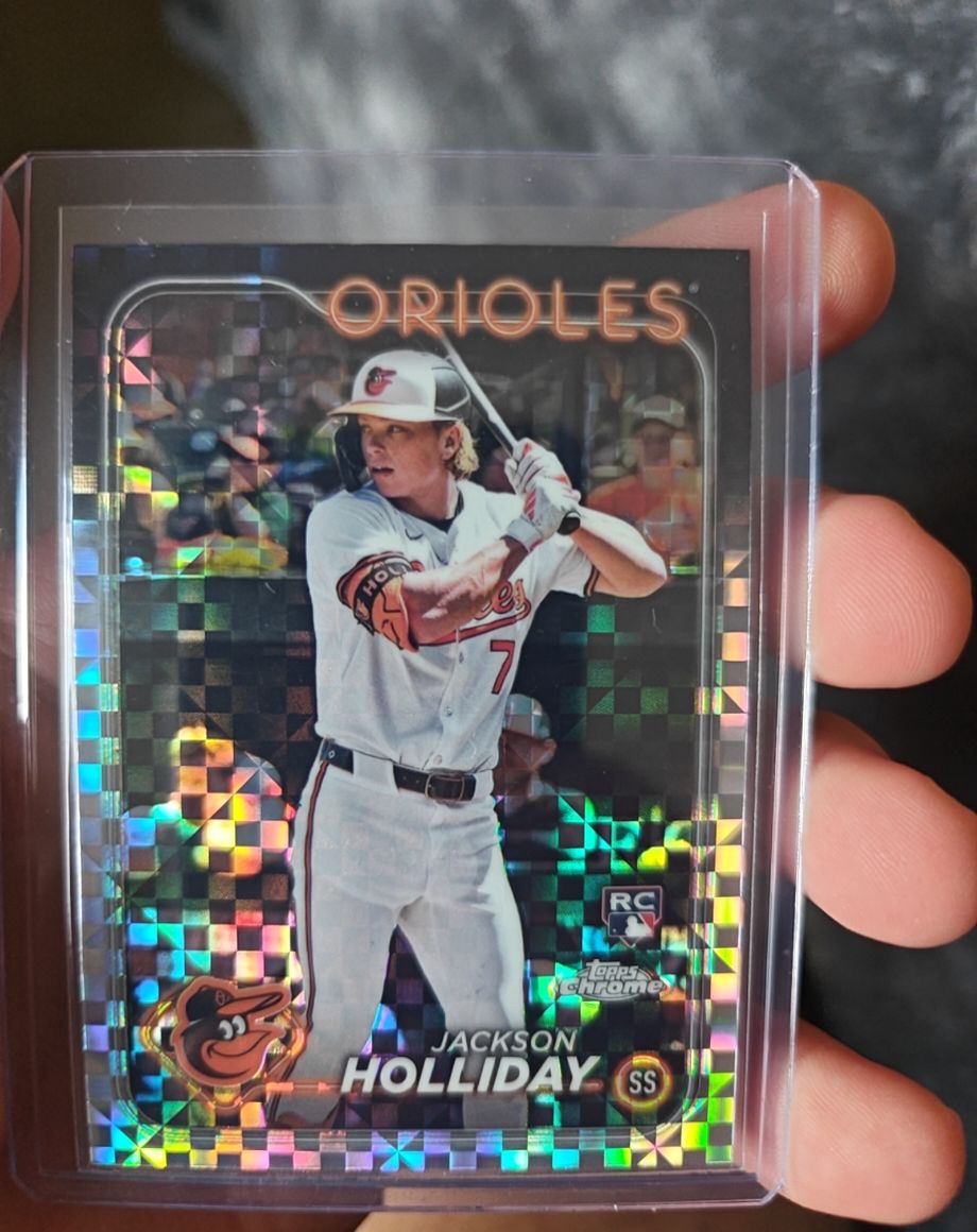 2024 Topps Chrome #88 Jackson Holliday — front