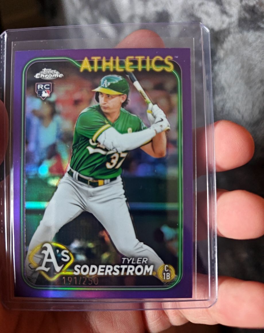 2024 Topps Chrome #298 Tyler Soderstrom — front