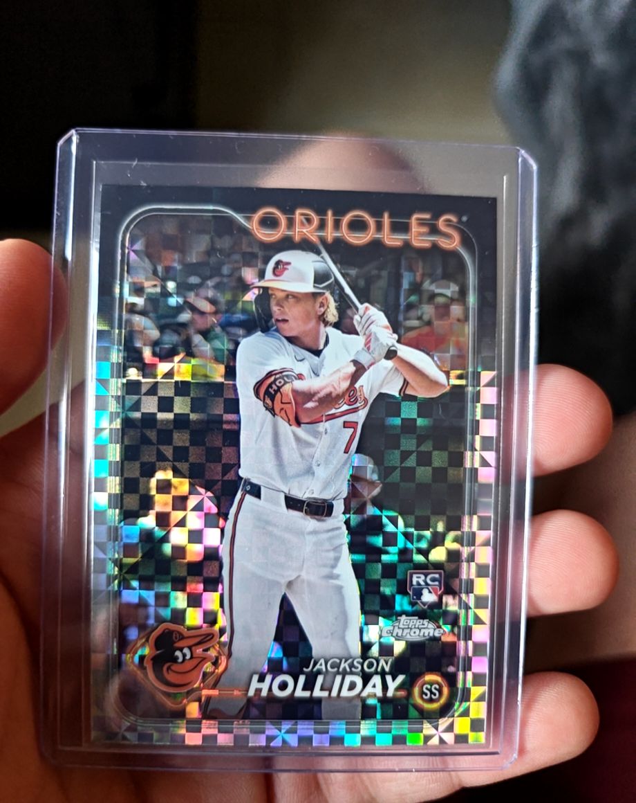 2024 Topps Chrome #88 Jackson Holliday — front