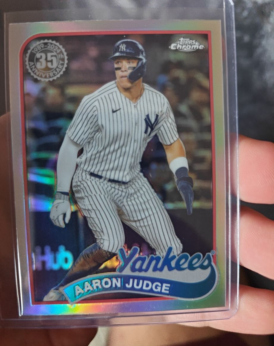 2024 Topps Chrome #89CB-2 Aaron Judge — front