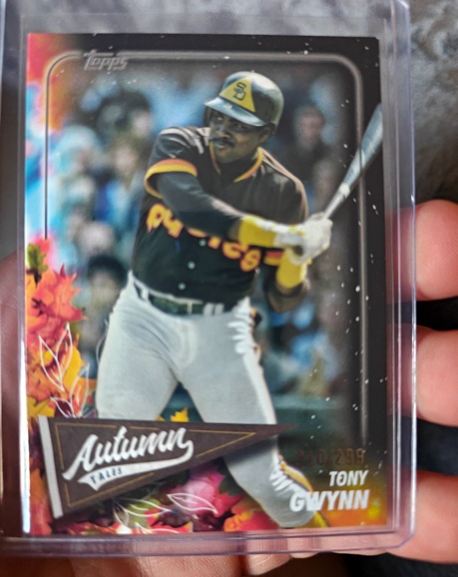 2024 Topps Update #AT-12 Tony Gwynn Autumn Tales San Diego Padres — front