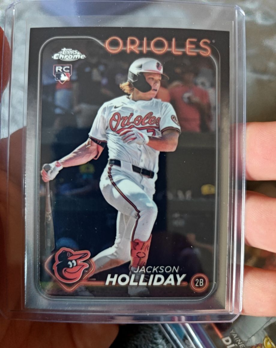 2024 Topps Chrome Update #USC200 Jackson Holliday — front