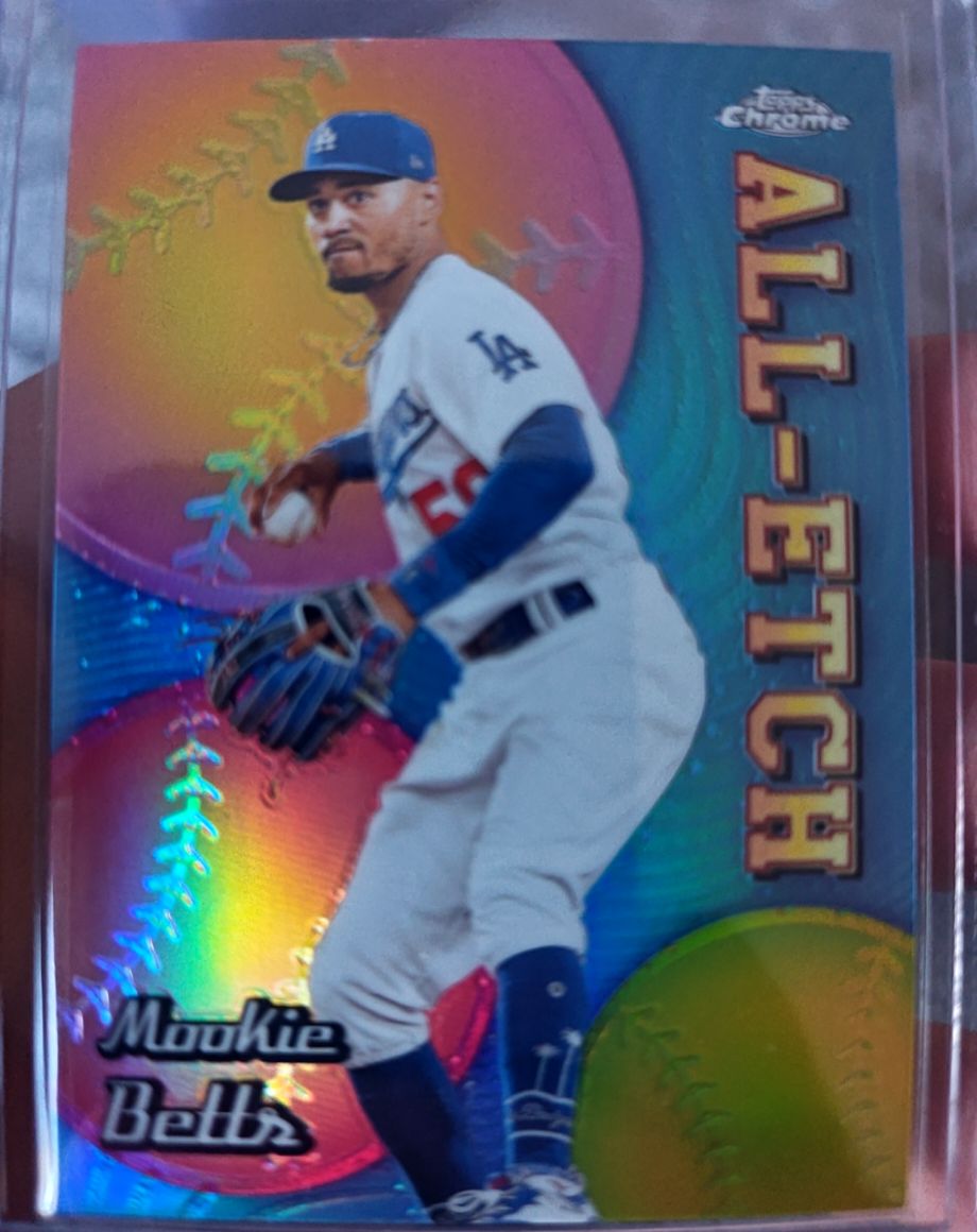 2024 Topps Chrome #CAE-13 Mookie Betts Chrome All-Etch — front