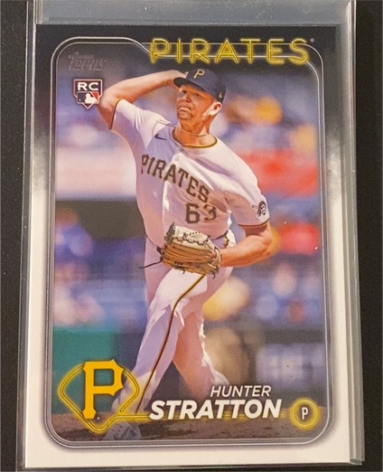2024 Topps Update #US348 Hunter Stratton — front