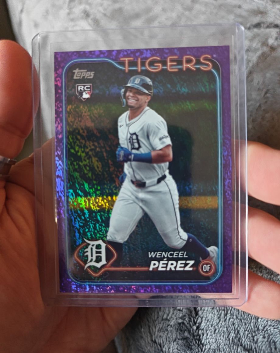 2024 Topps Update Series #US233 Wenceel Pérez — front