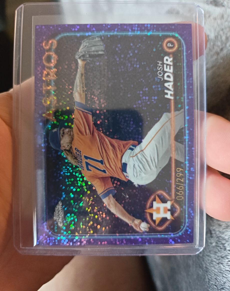 2024 Topps Chrome #162 Josh Hader — front