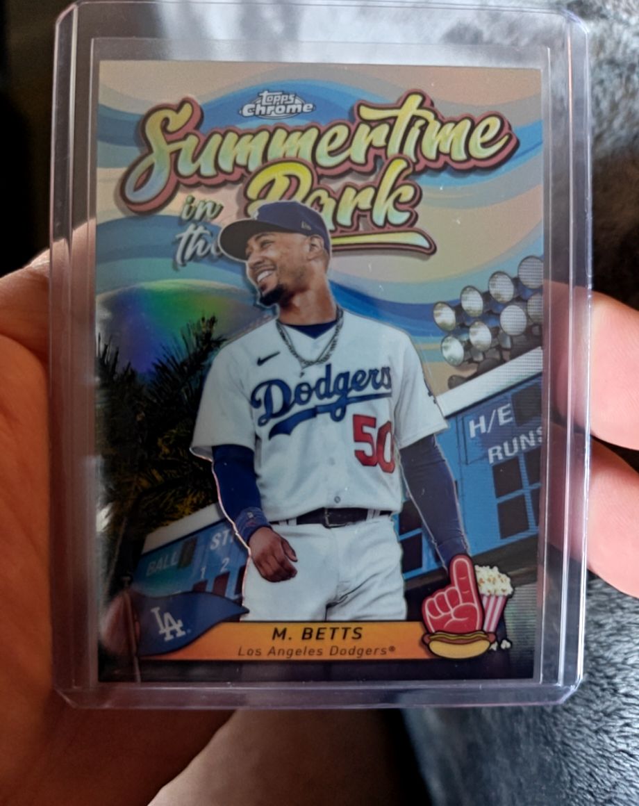 2024 Topps Chrome #SITP-1 Mookie Betts Summertime in the Park — front