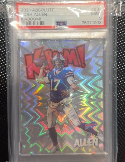 2021 Panini Absolute Kaboom! #K33 Josh Allen — front