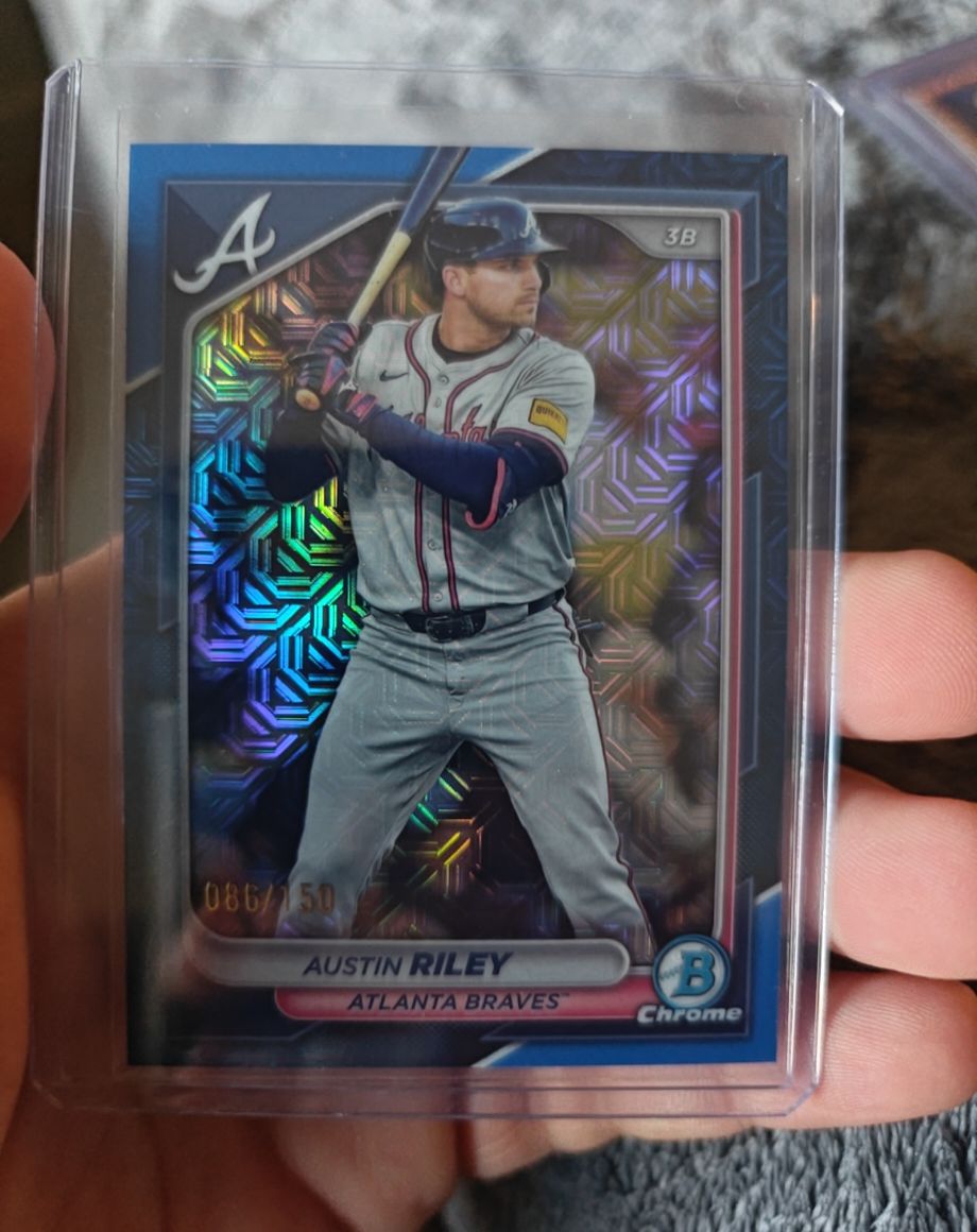2024 Bowman Chrome #28 Austin Riley — front