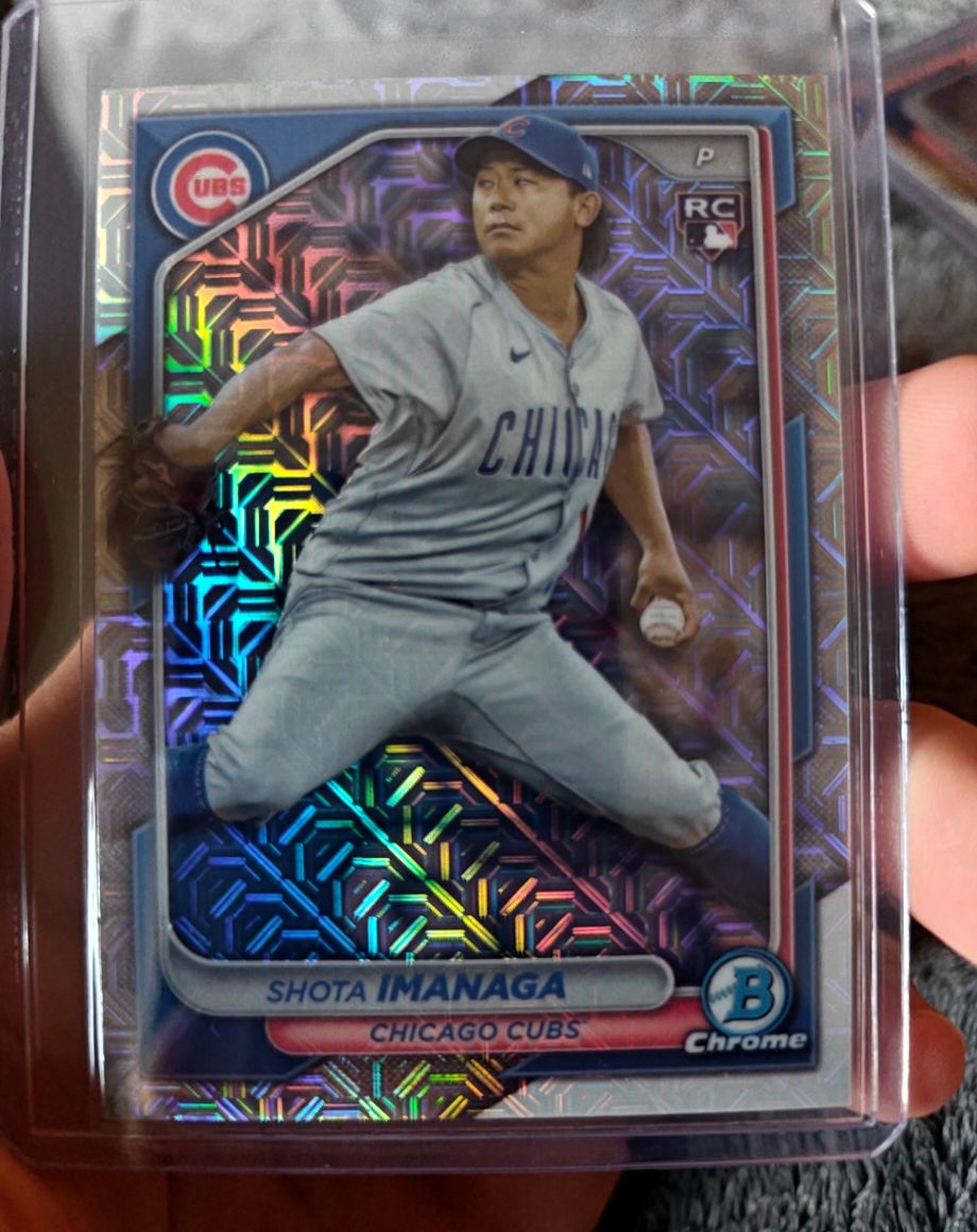 2024 Bowman Chrome #41 Shota Imanaga — front