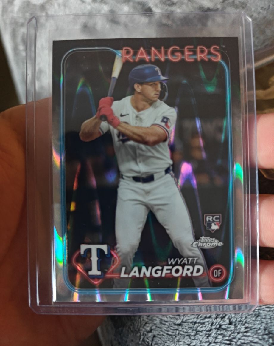 2024 Topps Chrome #122 Wyatt Langford — front