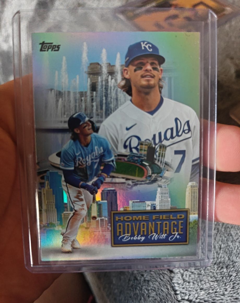 2024 Topps Series 1 Home Field Advantage #HFA-10 Bobby Witt Jr. — front