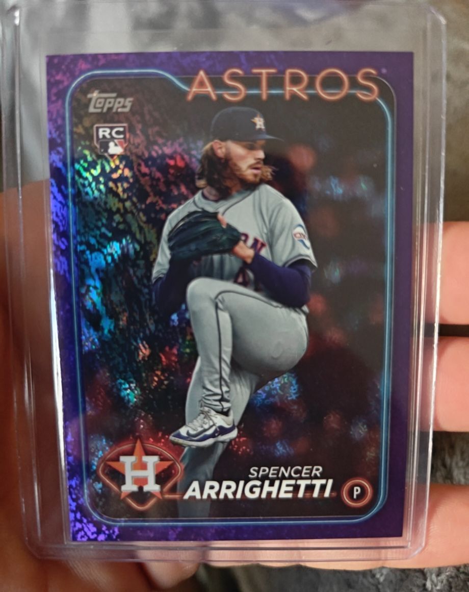 2024 Topps Update Series #US52 Spencer Arrighetti — front