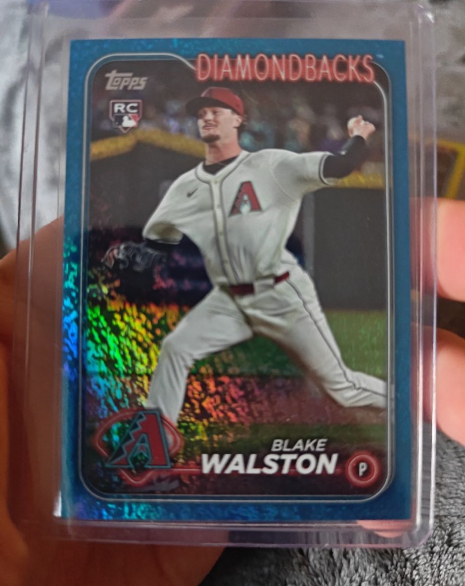 2024 Topps Update Series #US29 Blake Walston — front