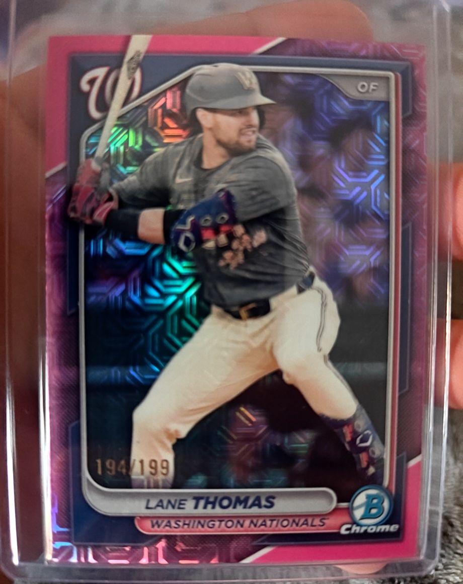 2024 Bowman Chrome #75 Lane Thomas — front