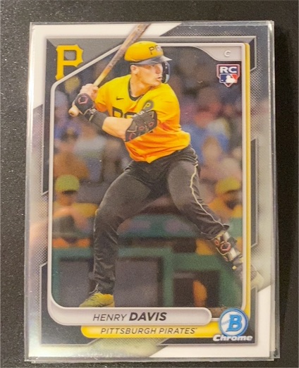 2024 Bowman Chrome #7 Henry Davis — front