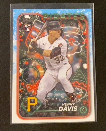 2024 Topps Holiday #H187 Henry Davis — front