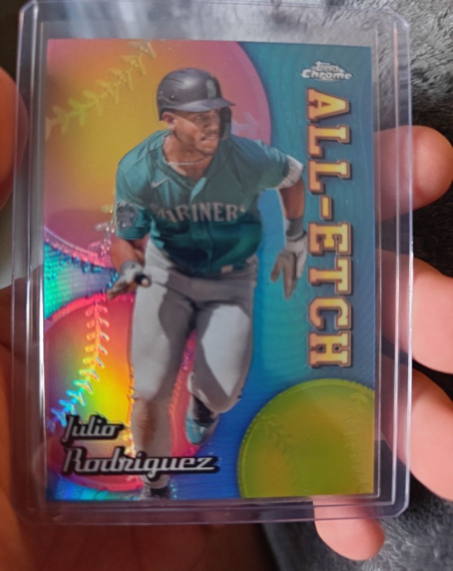 2024 Topps Chrome #CAE-7 Julio Rodriguez All-Etch — front