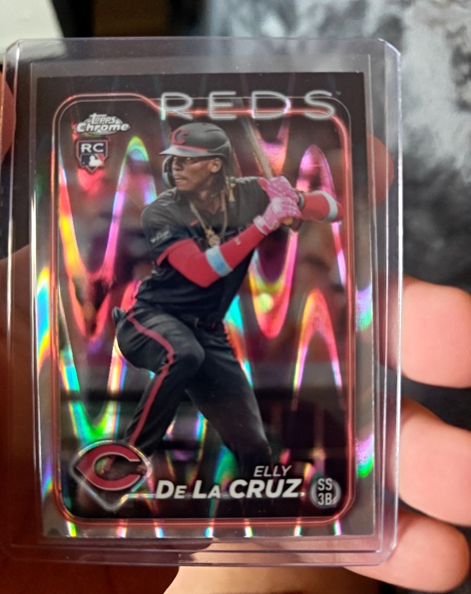 2024 Topps Chrome #44 Elly De La Cruz — front