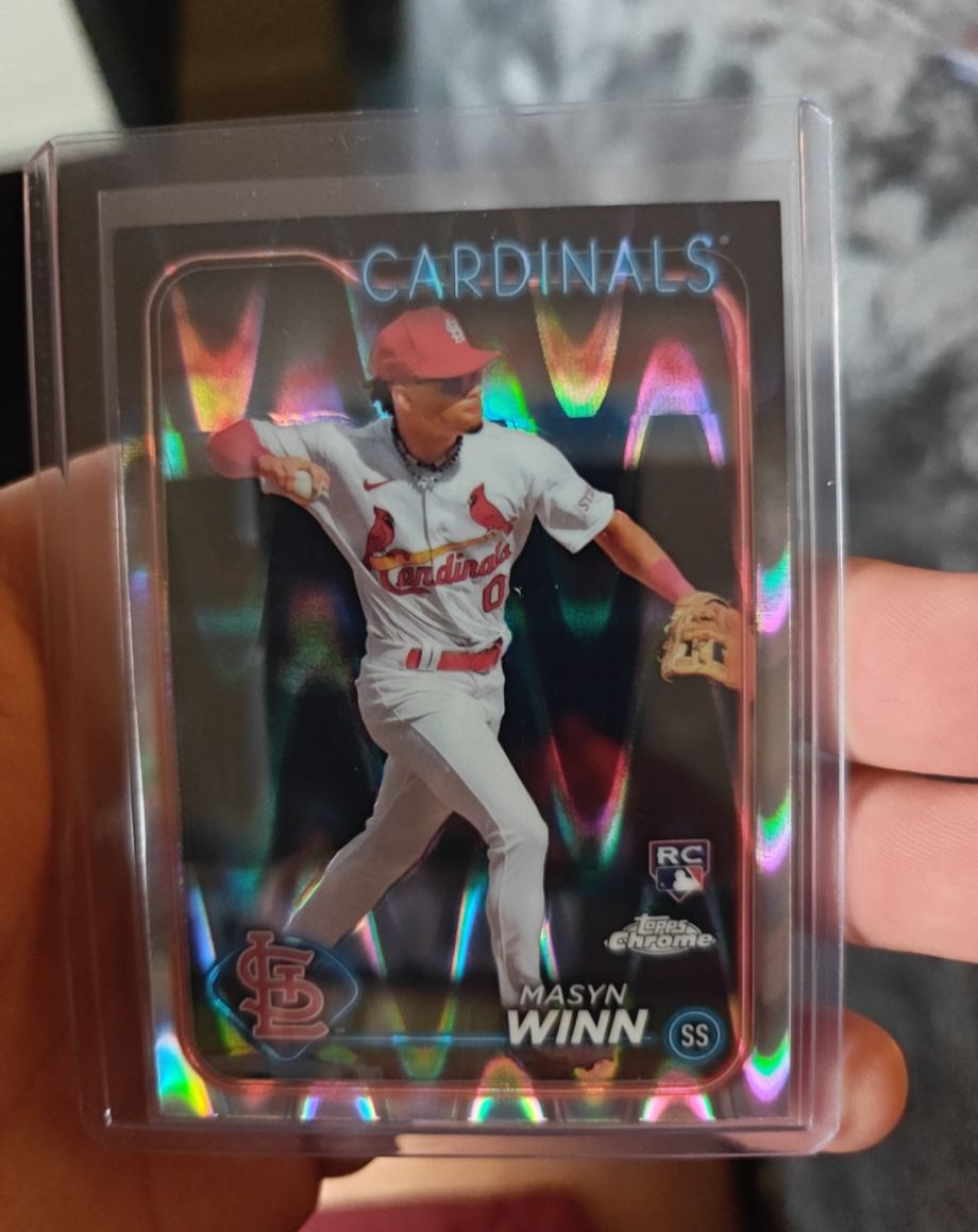 2024 Topps Chrome #189 Masyn Winn — front