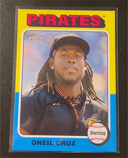 2024 Topps Heritage #131 Oneil Cruz — front