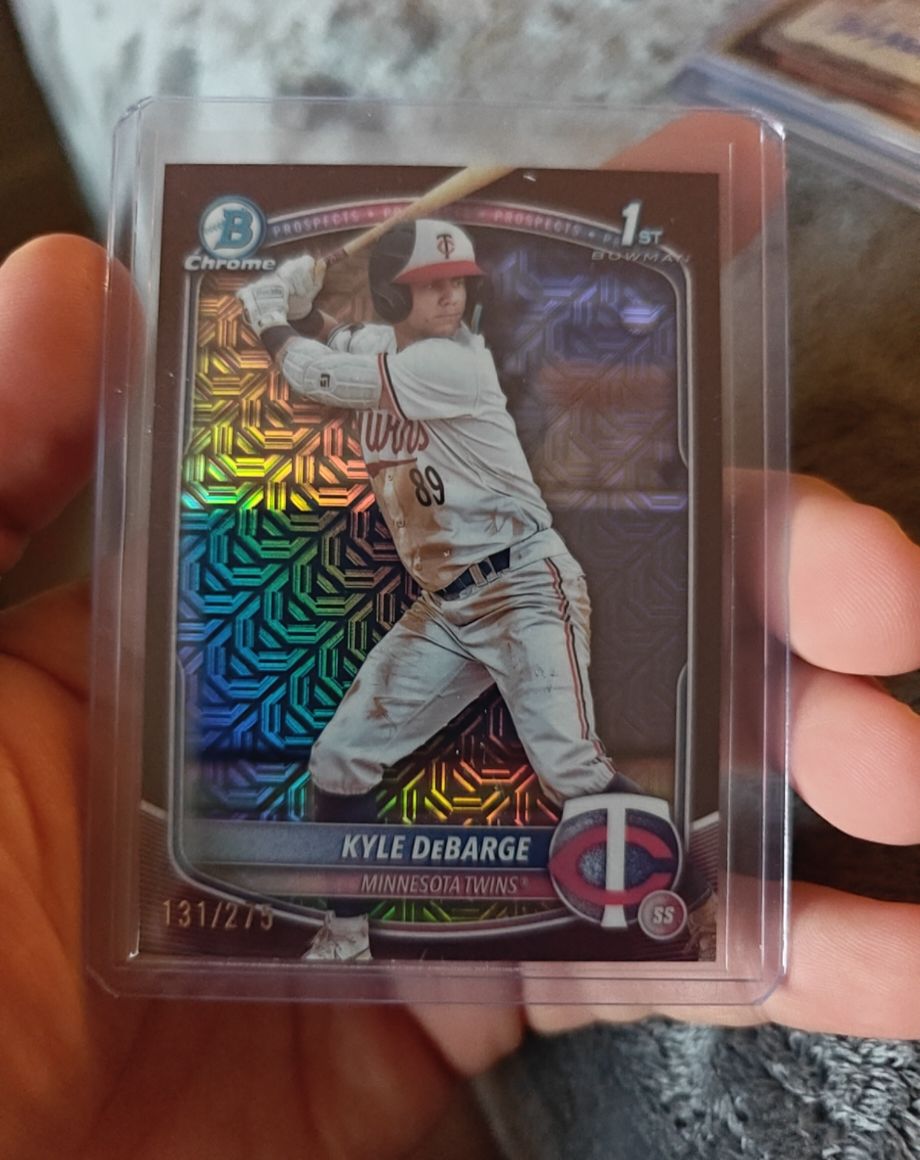 2025 Bowman Chrome #BCP-139 Kyle DeBarge — front