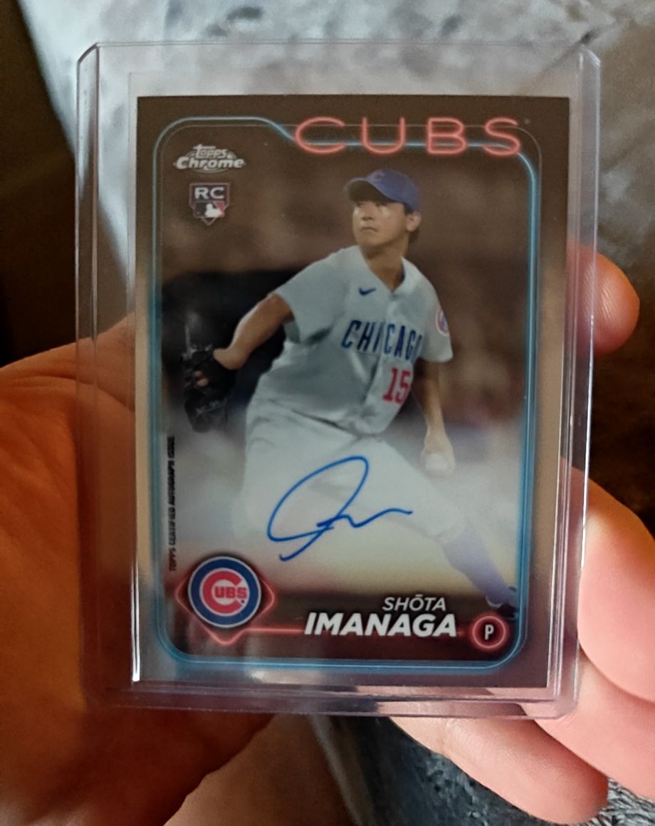 2024 Topps Chrome #RA-SI Shōta Imanaga — front